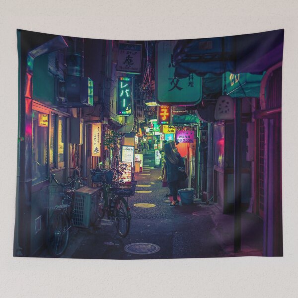 Item preview, Dark City In Oimachi designed and sold by TokyoLuv.