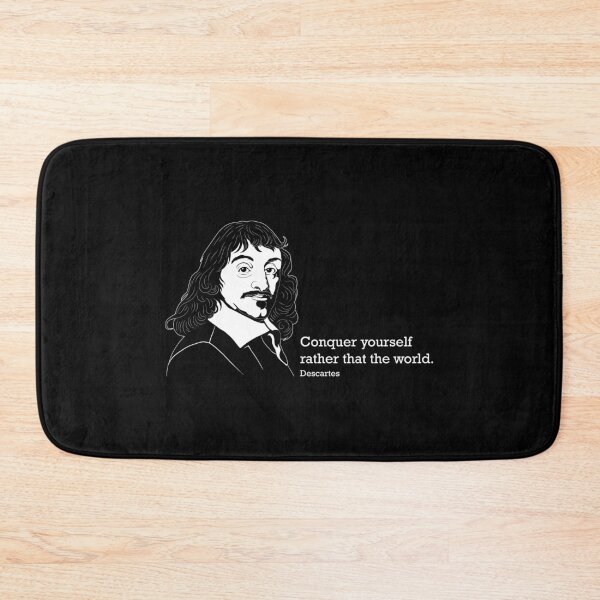 Item preview, Conquer Yourself Philosophy Quote Rene Descartes product designed and sold by jakehughes2015.
