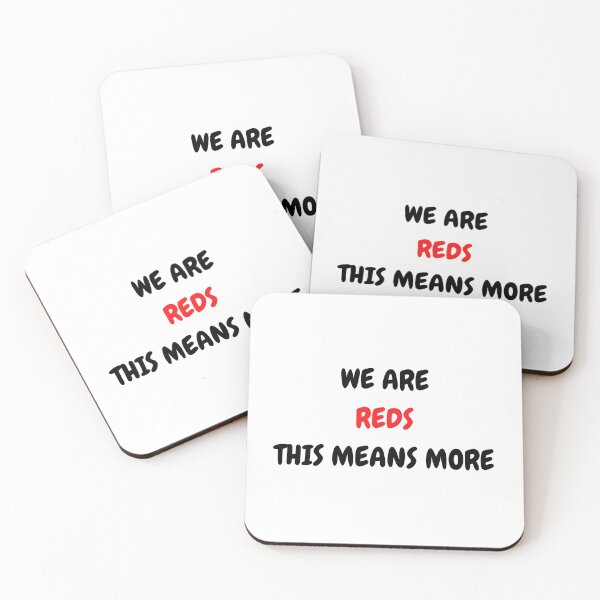 Item preview, WE ARE REDS THIS MEANS MORE designed and sold by LandOfSmile.