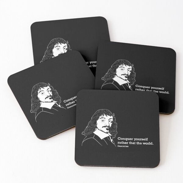 Item preview, Conquer Yourself Philosophy Quote Rene Descartes product designed and sold by jakehughes2015.