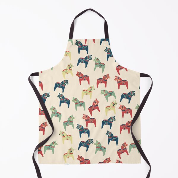 Item preview, Swedish dala horses pattern and sticker pack designed and sold by JokeGysen.