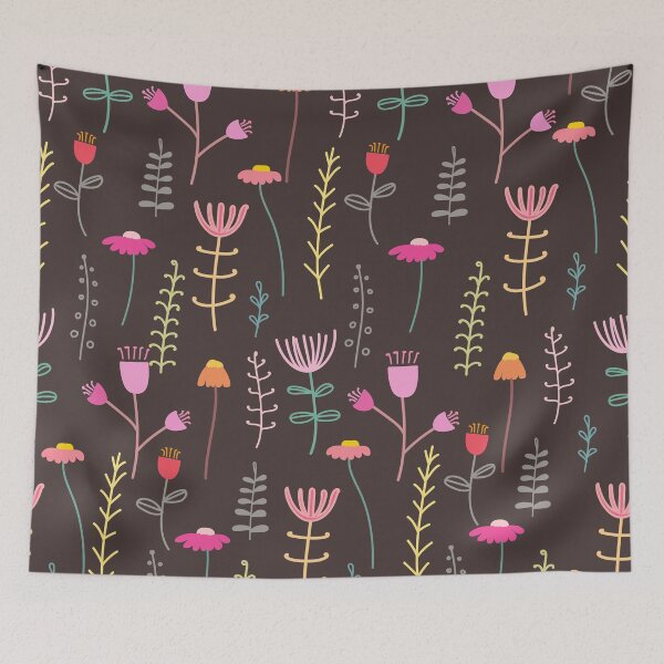 Item preview, Colorful Flowers Pattern designed and sold by EveTStore.