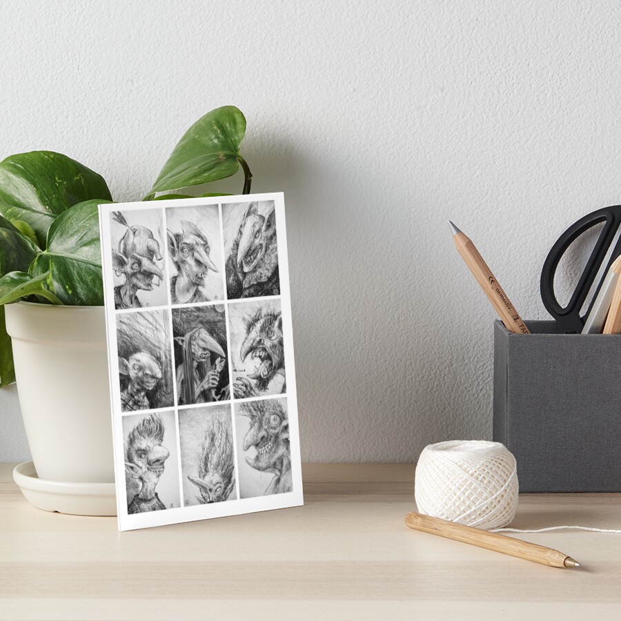 Item preview, Art Board Print designed and sold by earthtorobinson.