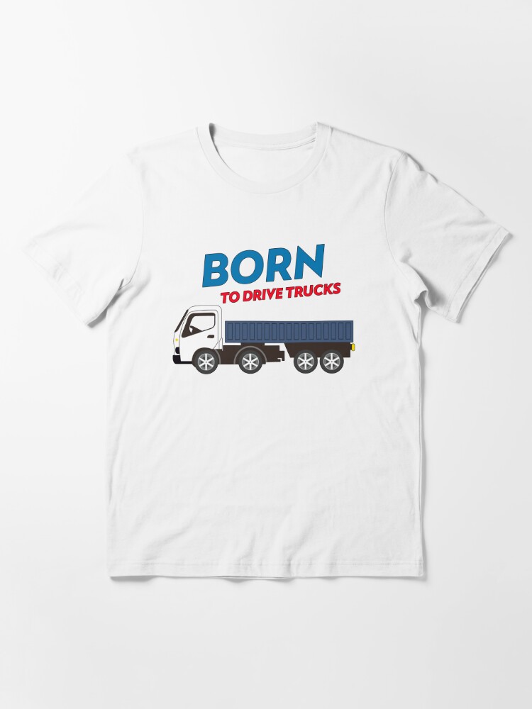 MAN Truck Driver Trucking Trucker Design Essential T-Shirt for Sale by  luvvvvvit