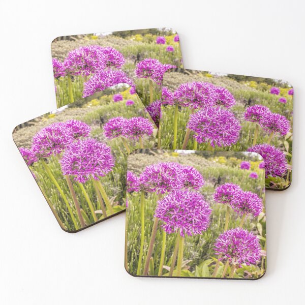 Item preview, Pink Allium Flowers designed and sold by SarahStephensPh.