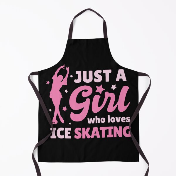 Item preview, Just a girl who loves ice skating designed and sold by Tender Flower Clothing.