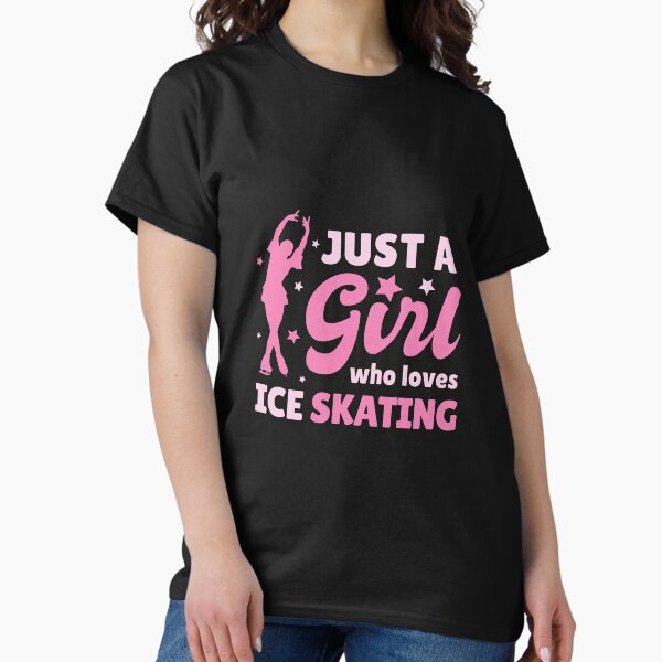 Item preview, Just a girl who loves ice skating designed and sold by Barry Stannard.