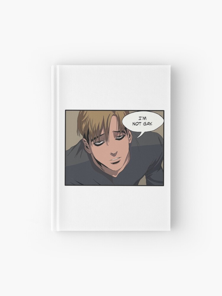 Killing Stalking - Sangwoo I'm Not Gay  Art Board Print for Sale by  jenartfart