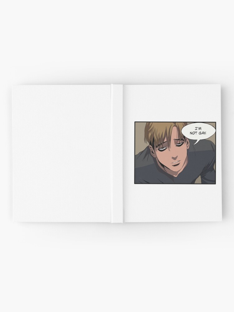 Killing Stalking - Sangwoo I'm Not Gay  Laptop Skin for Sale by