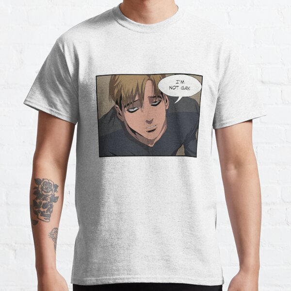 Killing Stalking - Sangwoo I'm Not Gay  Art Board Print for Sale by  jenartfart