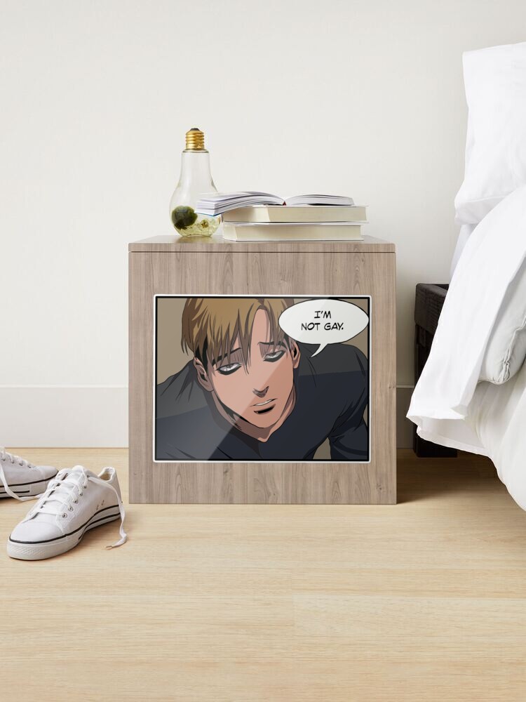 Killing Stalking - Sangwoo I'm Not Gay  Laptop Skin for Sale by