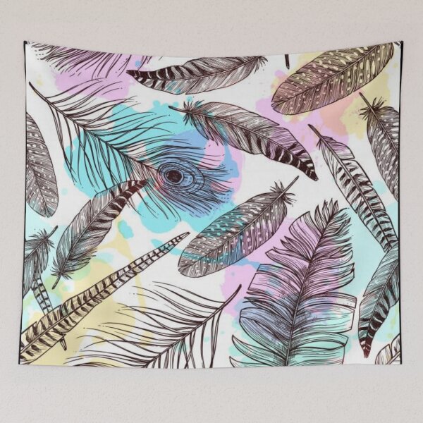Item preview, Colourful feathers designed and sold by Rakos-Merch.