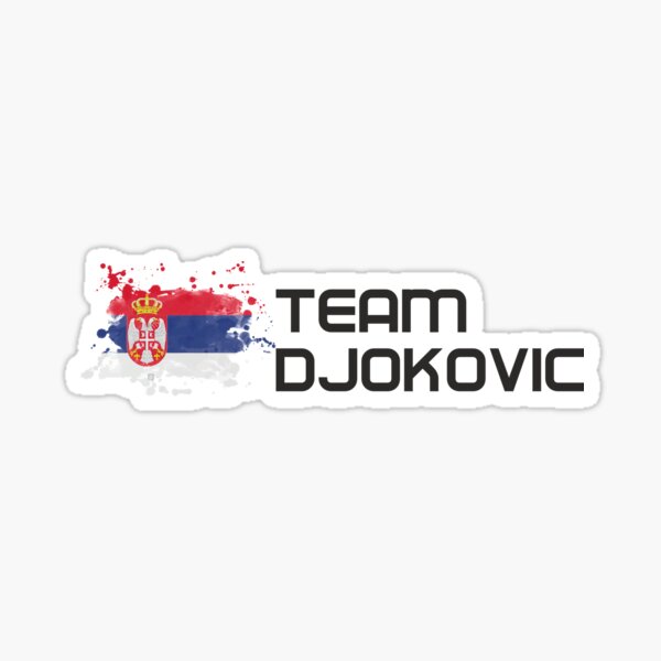 Équipe Djokovic Sticker