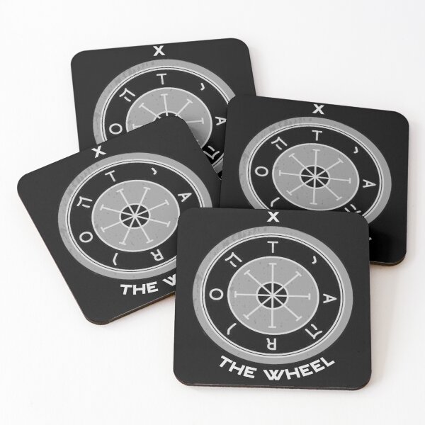 Item preview, The Wheel of Fortune - Major Arcana Tarot Card designed and sold by Coder-T.