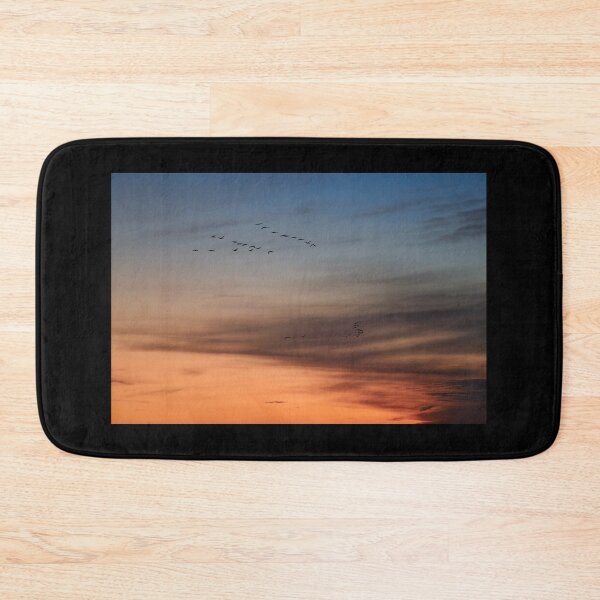 Item preview, From orange to blue and purple. Evening of the cranes designed and sold by Jouko Lehto Photography.