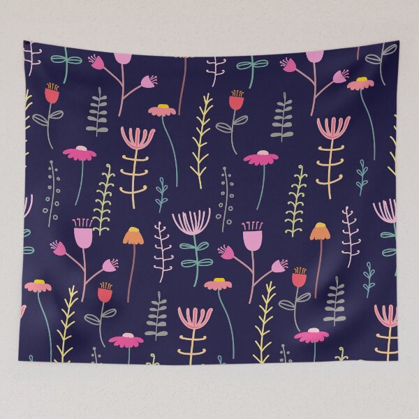 Item preview, Colorful Flowers Pattern designed and sold by EveTStore.