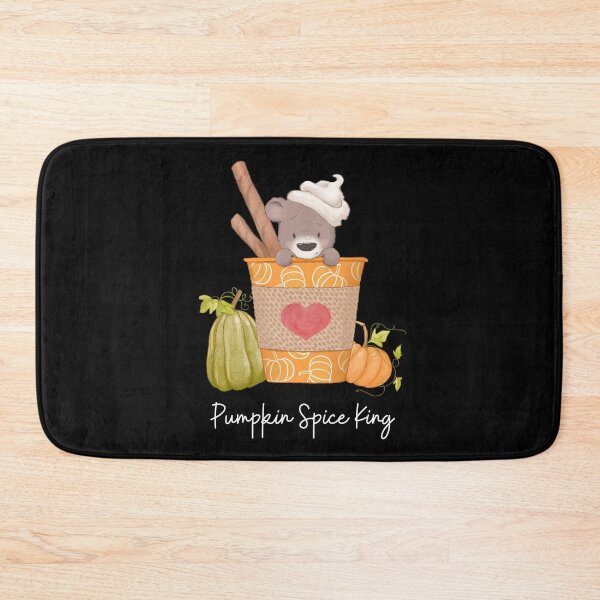 Item preview, Pumpkin Spice King Brown Bear Design Cute Gift Idea designed and sold by InkItStudio.