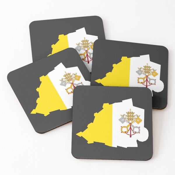 Item preview, Vatican City (Holy See) Flag Map with regions designed and sold by Alo.