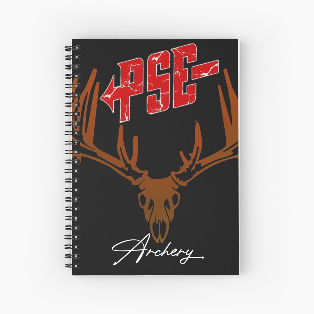 "PSE Archery Red White" Spiral Notebook for Sale by plonco71 Redbubble