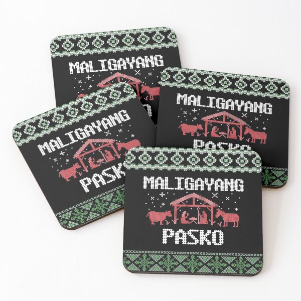 Item preview, maligayang pasko ugly sweater designed and sold by atevern.