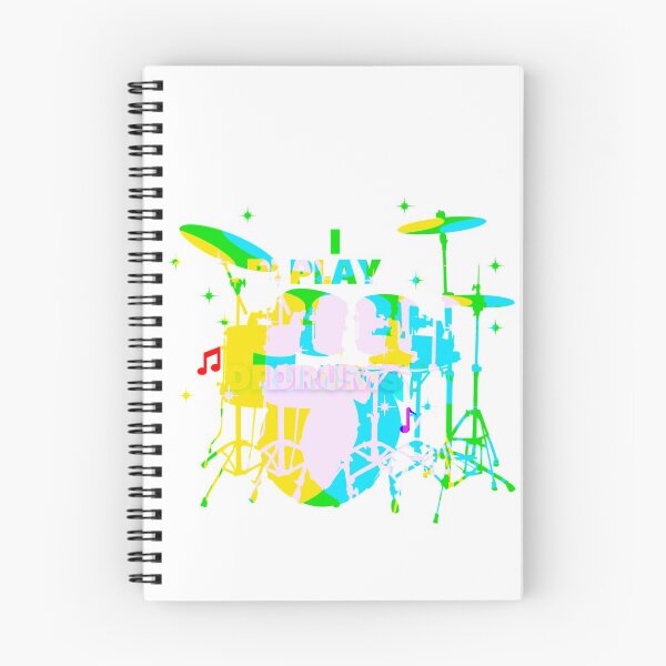 Item preview, Awesome colorful "I Play Drums" Design for the Musically Inclined  designed and sold by AyeAyeBeans.