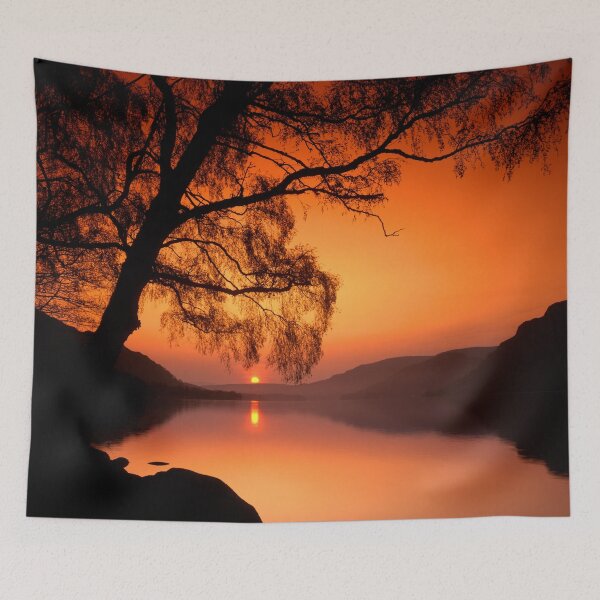 Item preview, Sunrise over Ullswater, Lake District National Park, Cumbria, England designed and sold by Tom  Mackie.