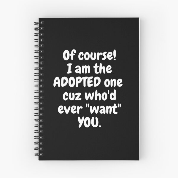 Item preview, Of Course I am Adopted! designed and sold by MeMerchNDice.