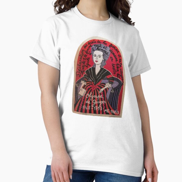 Item preview, Olympe de Gouges street art  designed and sold by Sukistic.