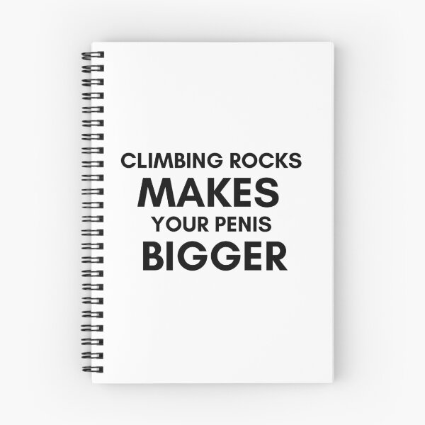 Item preview, Climbing Rocks Makes Your Penis Bigger designed and sold by MoMasry.