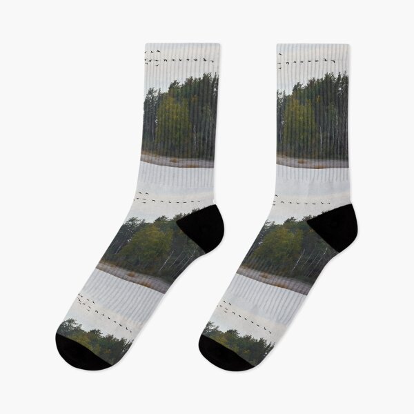 Item preview, Geese morning 1 designed and sold by Jouko Lehto Photography.