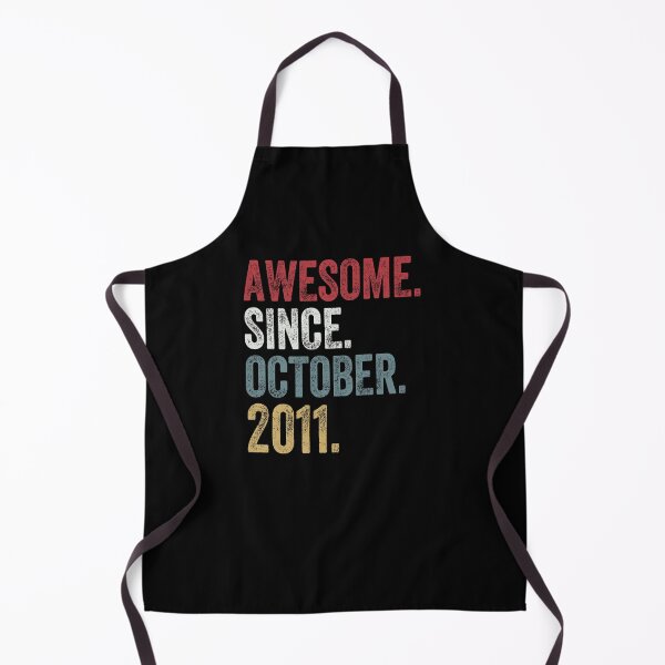Item preview, Awesome Since October 2011 9th Birthday 9 Years Old designed and sold by MagicBoutique.