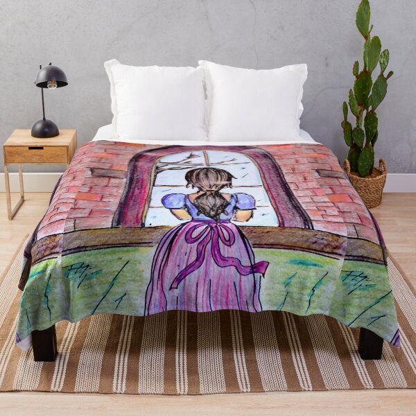 Item preview, Girl looking out the Window designed and sold by CanDo20.