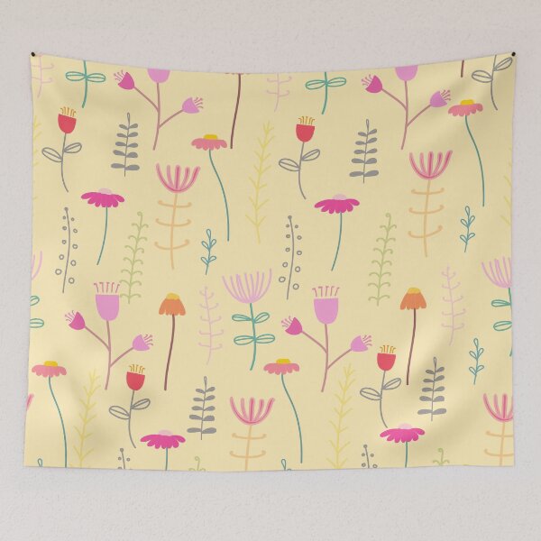Item preview,  Colorful Flowers Pattern designed and sold by EveTStore.