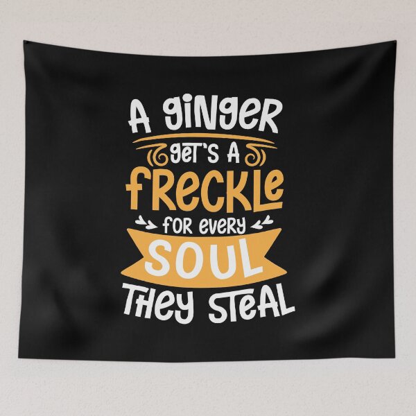 Item preview, Ginger gets freckle designed and sold by valuestees.