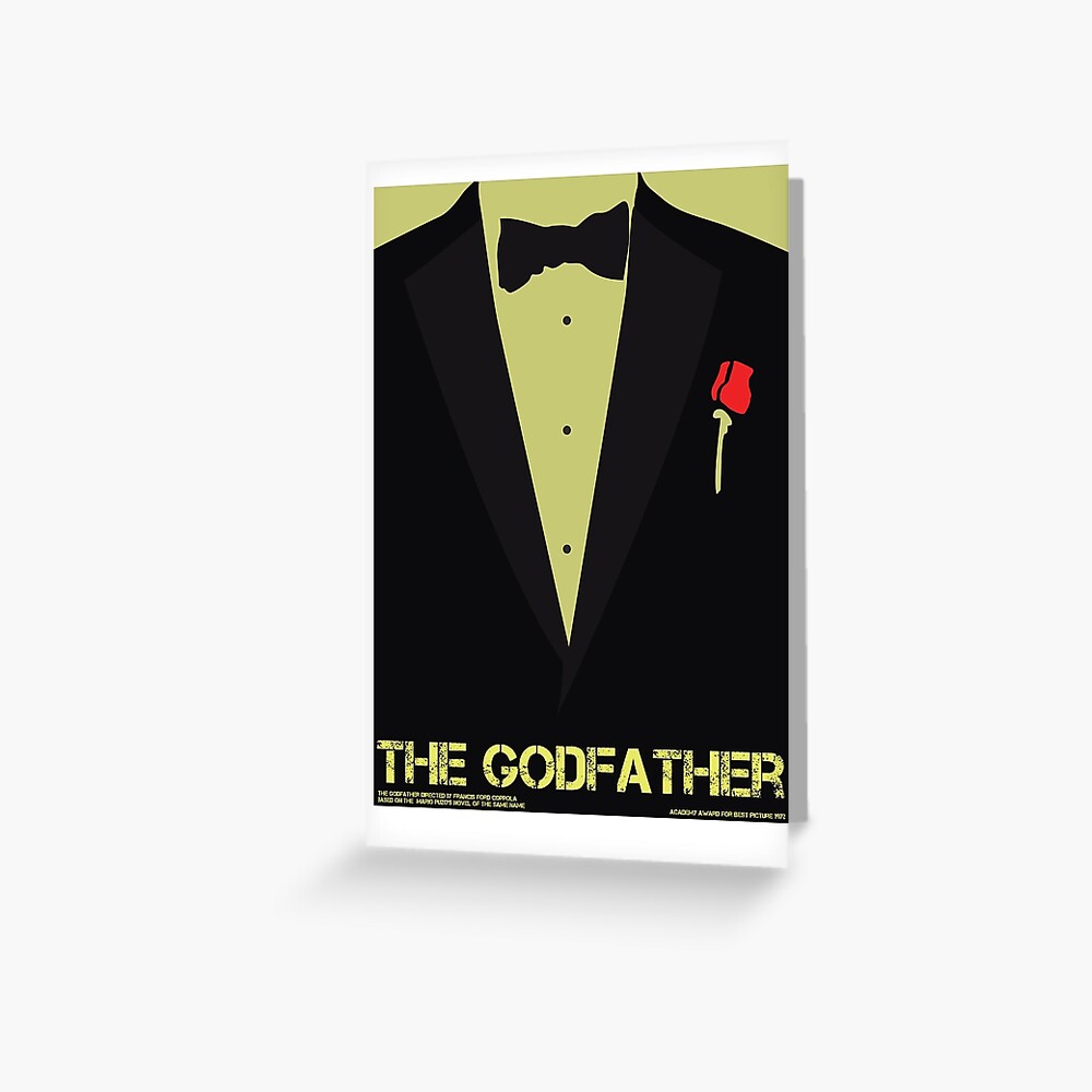 "The godfather" Greeting Card for Sale by gimbri | Redbubble