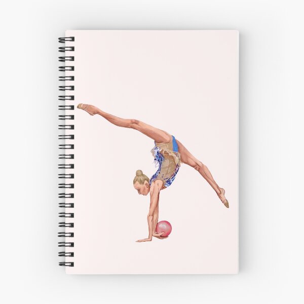 Item preview, Rhythmic Gymnastics Yana Kudryavtseva Ball Walkover designed and sold by rhythmicdrawing.