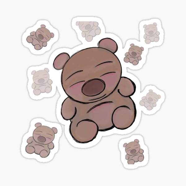 Teddy bear Sticker