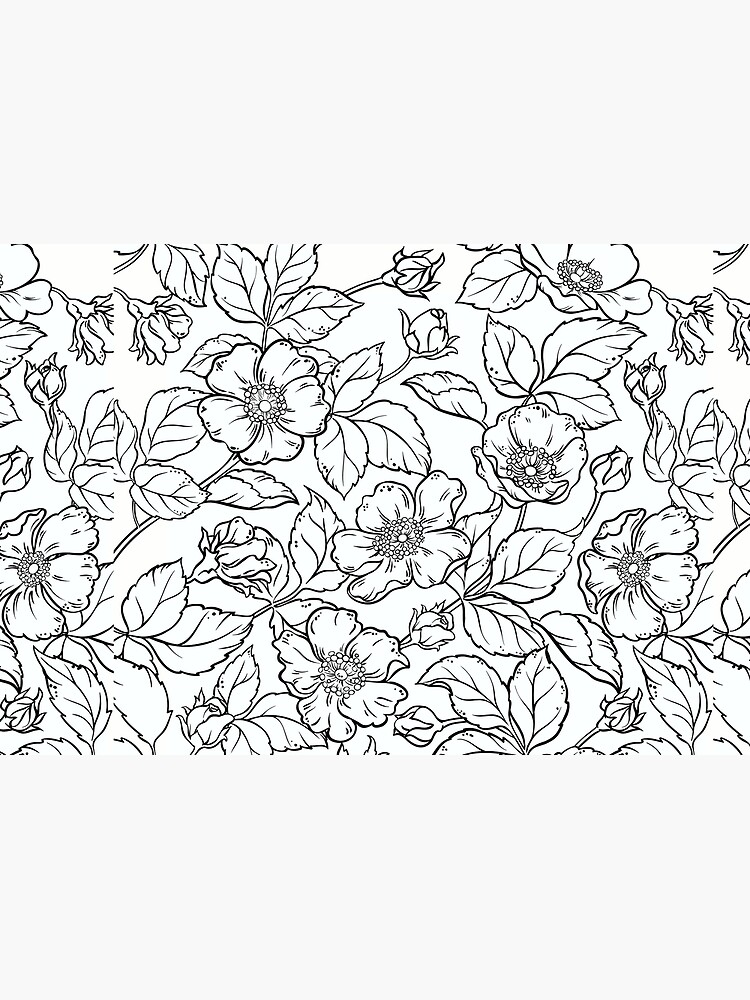 Imagen 3 de 3, Cuaderno de tapa dura con la obra flores, diseñada y vendida por Lapetiteredac.
