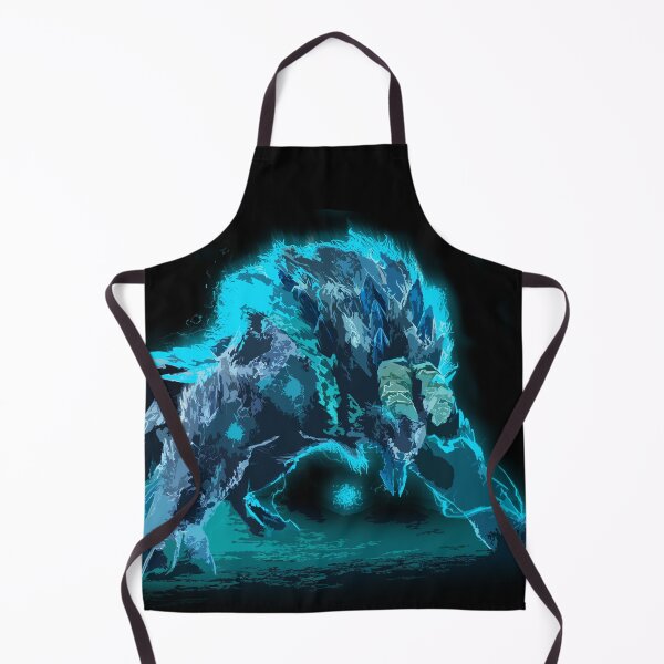Item preview, Neon Zinogre Painting MHW designed and sold by NawbuSmart.