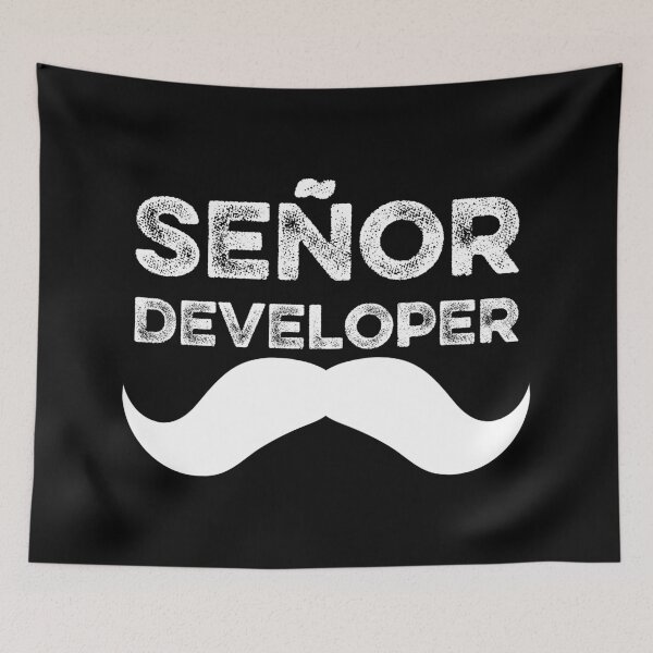 Item preview, Senor Developer funny gift designed and sold by simolamiris.