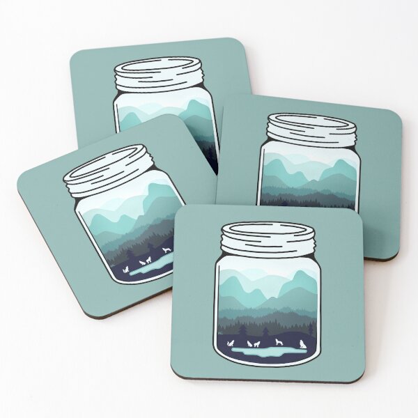 Item preview, Wolf Valley Jar designed and sold by HeatherKatelynn.
