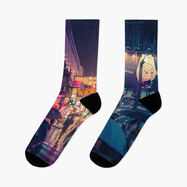 Item preview, Rain on the Golden City Ueno designed and sold by TokyoLuv.