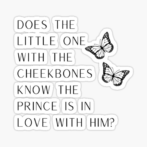 Item preview, Prince and the Cheekbones Larry Quote designed and sold by 1amDesigns.