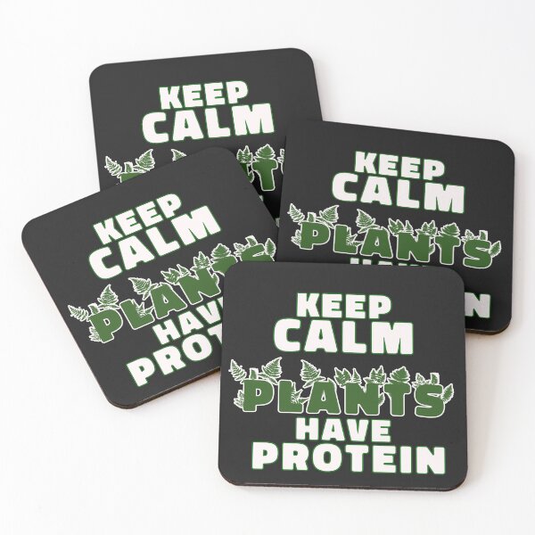 Item preview, Keep calm plants have protein designed and sold by MDKawaii.