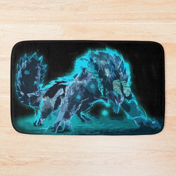 Item preview, Neon Zinogre Painting MHW designed and sold by NawbuSmart.