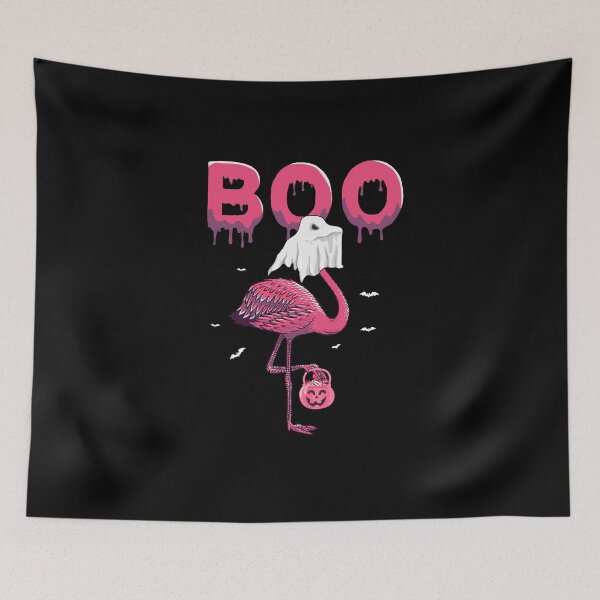 Item preview, Flamingo Boo Ghost Halloween designed and sold by CreativeGift.
