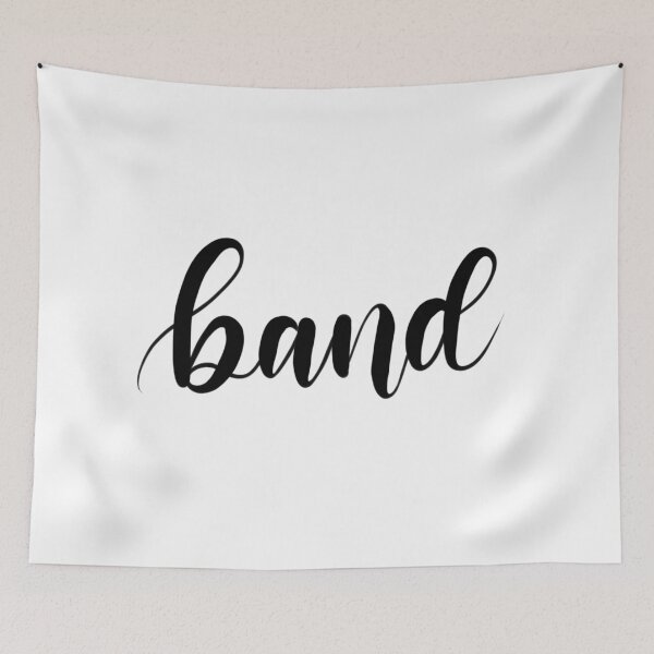 Item preview, Band Calligraphy designed and sold by YitingZarts.