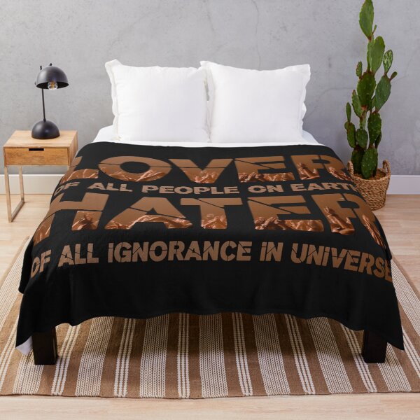 Item preview, Lover of People, Hater of Ignorance T-shirt design! designed and sold by Henri Vellart.