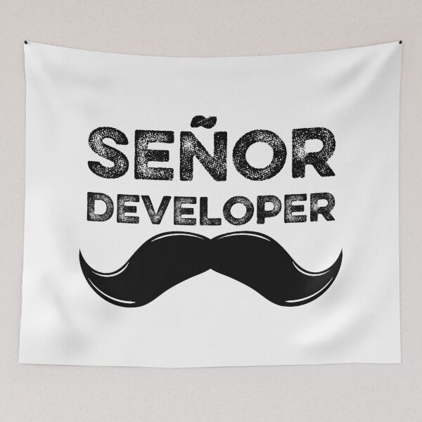 Item preview, Senor Developer funny gift designed and sold by simolamiris.