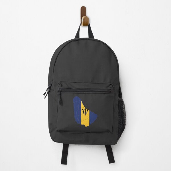 Item preview, Barbados Flag Map with regions designed and sold by Alo.